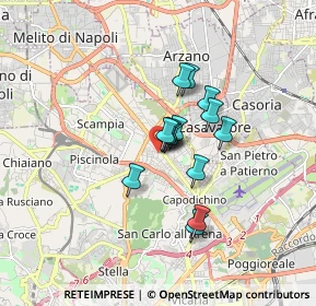 Mappa Via Salvatore Girardi, 80144 Napoli NA, Italia (1.16)