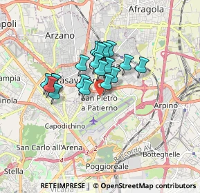 Mappa Via Rubeo, 80144 Napoli NA, Italia (1.3335)