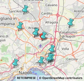 Mappa Via Rubeo, 80144 Napoli NA, Italia (4.24917)