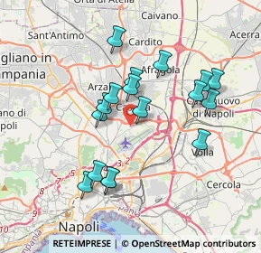 Mappa Via Rubeo, 80144 Napoli NA, Italia (3.62059)