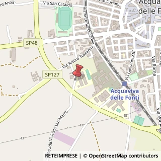 Mappa Via Carmelo Colamonico, 70021 Acquaviva delle Fonti, Bari (Puglia)
