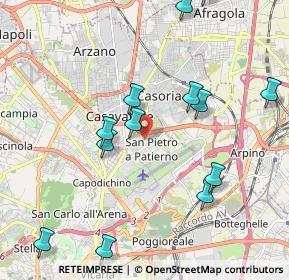 Mappa Via dei Cetrangolari, 80144 Napoli NA, Italia (2.45231)