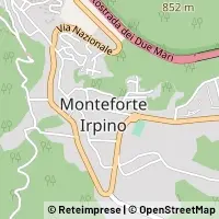 Kort Monteforte Irpino