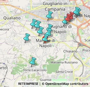 Mappa Via IV Novembre, 80016 Marano di Napoli NA, Italia (1.97643)