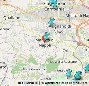 Mappa Via IV Novembre, 80016 Marano di Napoli NA, Italia (3.58545)