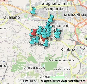 Mappa Via IV Novembre, 80016 Marano di Napoli NA, Italia (1.04333)