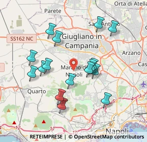 Mappa Via IV Novembre, 80016 Marano di Napoli NA, Italia (3.81)