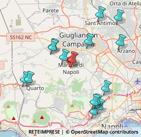 Mappa Via IV Novembre, 80016 Marano di Napoli NA, Italia (4.696)