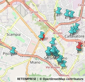 Mappa Via Aspromonte, 80144 Napoli NA, Italia (1.254)