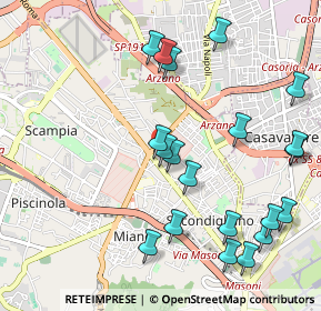 Mappa Via Aspromonte, 80144 Napoli NA, Italia (1.2555)