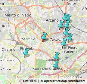 Mappa Via Aspromonte, 80144 Napoli NA, Italia (2.15455)