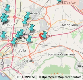 Mappa CAP, 80038 Pomigliano d'Arco NA (5.7475)