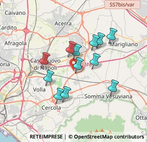 Mappa CAP, 80038 Pomigliano d'Arco NA (3.1225)