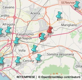 Mappa CAP, 80038 Pomigliano d'Arco NA (5.71727)