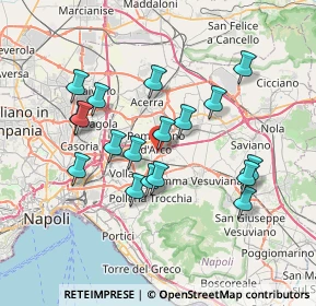 Mappa CAP, 80038 Pomigliano d'Arco NA (7.10722)
