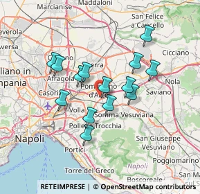 Mappa CAP, 80038 Pomigliano d'Arco NA (6.165)