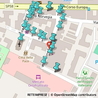 Mappa Via Unione Sovietica, 80016 Marano di Napoli NA, Italia (0.07536)