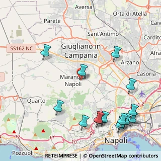 Mappa Via Unione Sovietica, 80016 Marano di Napoli NA, Italia (5.84267)