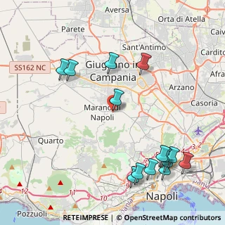 Mappa Via Unione Sovietica, 80016 Marano di Napoli NA, Italia (5.38)