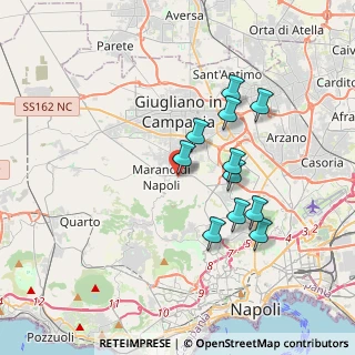 Mappa Via Unione Sovietica, 80016 Marano di Napoli NA, Italia (3.47273)