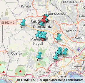 Mappa Via Unione Sovietica, 80016 Marano di Napoli NA, Italia (3.18929)