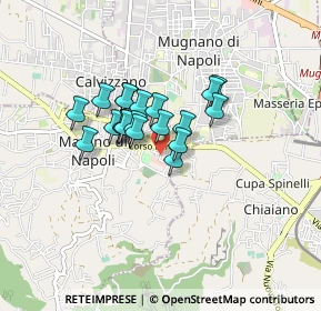 Mappa Via Unione Sovietica, 80016 Marano di Napoli NA, Italia (0.6025)