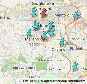 Mappa Via Unione Sovietica, 80016 Marano di Napoli NA, Italia (1.90917)