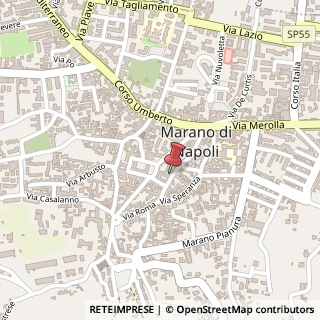 Mappa Via Annunziata, 42, 80016 Marano di Napoli, Napoli (Campania)