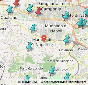 Mappa Via Domenico di Somma, 80016 Marano di Napoli NA, Italia (3.314)