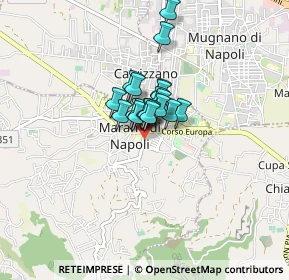 Mappa Via Domenico di Somma, 80016 Marano di Napoli NA, Italia (0.4415)