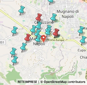 Mappa Via Domenico di Somma, 80016 Marano di Napoli NA, Italia (1.0205)