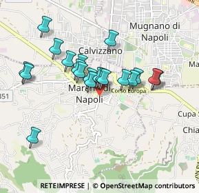 Mappa Via Domenico di Somma, 80016 Marano di Napoli NA, Italia (0.8325)