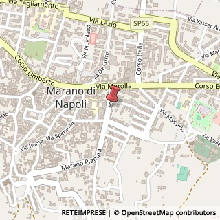 Mappa Via Domenico di Somma, 13, 80016 Marano di Napoli, Napoli (Campania)