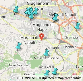 Mappa Cupa del Cane Traversa, 80145 Napoli NA, Italia (2.82385)