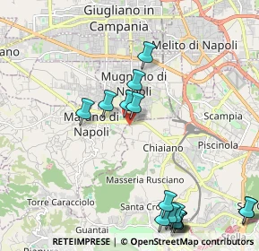 Mappa Cupa del Cane Traversa, 80145 Napoli NA, Italia (2.79875)