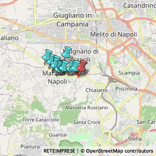 Mappa Cupa del Cane Traversa, 80145 Napoli NA, Italia (1.06688)