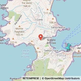 Mappa Via Panoramica, 04027 Ponza LT, Italia (0.82)