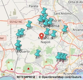Mappa 80016 Marano di Napoli NA, Italia (4.08412)