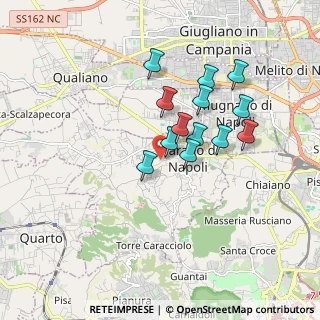 Mappa 80016 Marano di Napoli NA, Italia (1.54385)