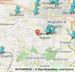 Mappa 80016 Marano di Napoli NA, Italia (2.88571)