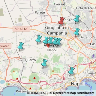Mappa 80016 Marano di Napoli NA, Italia (3.63273)
