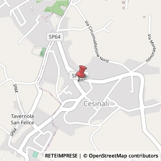 Mappa Viale Sabino Cocchia, 14, 83020 Cesinali, Avellino (Campania)