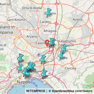 Mappa Via Circumvallazione Esterna, 80019 Casoria NA, Italia (5.47316)