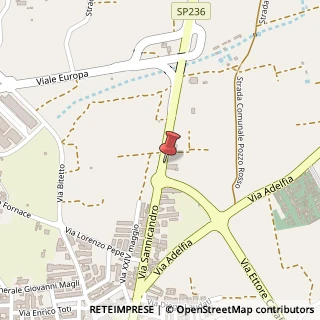 Mappa Via Sannicandro, 74, 70020 Cassano delle Murge, Bari (Puglia)