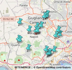 Mappa Via Svizzera, 80016 Marano di Napoli NA, Italia (3.908)