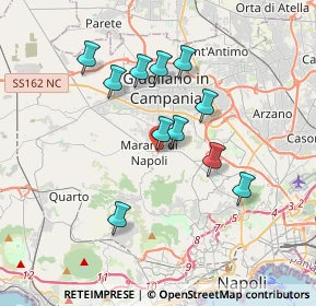 Mappa Via Svizzera, 80016 Marano di Napoli NA, Italia (3.39091)