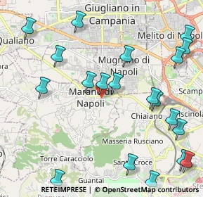 Mappa Via Svizzera, 80016 Marano di Napoli NA, Italia (2.861)