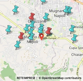 Mappa Via Svizzera, 80016 Marano di Napoli NA, Italia (1.05)