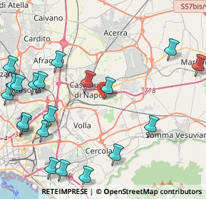 Mappa Via Ruggero Leoncavallo, 80038 Pomigliano d'Arco NA, Italia (6.0535)