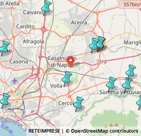 Mappa Via Ruggero Leoncavallo, 80038 Pomigliano d'Arco NA, Italia (5.975)